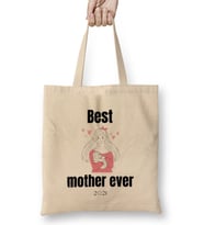 Best Mother Ever 2021 Bez Çanta Uzun Saplı
