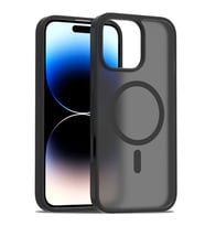İPhone 16 Pro Uyumlu Siyah Magsafe Özellikli Juko Kılıf (Siyah)