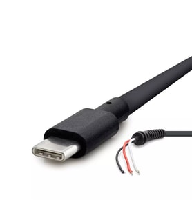 Hadron HDX5538 MacBook Adaptör Tamir Kablosu Type-C 65W 1.5m - Siyah
