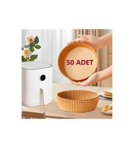 Fritöz Pişirme Kağıdı 50 Adet (Çok Renkli)