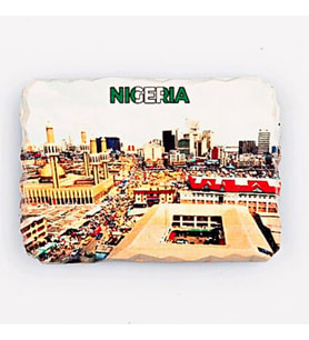 Nijerya Temalı Kırık Magnet (Karışık)