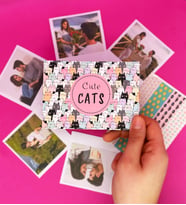 Sevimli Kedi Tasarımlı Mini Albüm