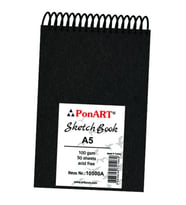 Ponart Skecth Book 100 gr A5 50 Yaprak (Üstten Spiralli) 