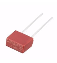 T3.15A 250V Kondansatör Tip Yavaş Darbe 392 Sigorta x 1 Adet  (rf016) (Kırmızı)