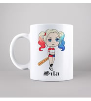 Harley Quinn Tasarımlı Kupa Kişiye Özel