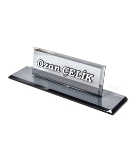 ZARİF ŞIK OFİS DEKORU MASA İSİMLİK