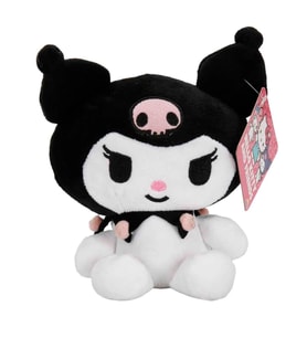 Hello Kitty ve Arkadaşları - 15 cm Yumuşak Peluş Kuromi
