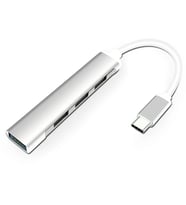 Ally S-803 4in1 Type-C to 4x USB3.0 HUB Çoğaltıcı Çevirici Dönüştürücü Adaptör-(5775)
