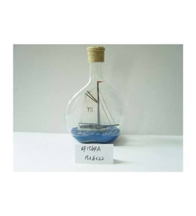 DENİZCİLİK › DENİZCİLİK GRUBU › Marine Şişe Gemi-Z&A ŞİŞE GEMİ>>15X6X22 cm.
