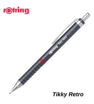 Rotring Versatil Kalem Tikky Retro Metalik Gri 0.5 MM 2202567