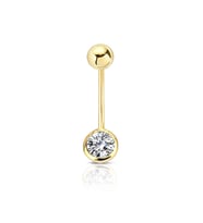 Altın Göbek Piercing (Gold)