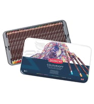Derwent Coloursoft Kuru Boya Kalemi 36lı Set
