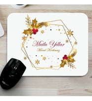 Kişiye Özel Yılbaşına Özel Şık İsimli Mouse Pad