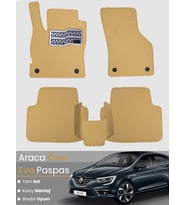 RENAULT MEGANE 4 SEDAN (2016-2025) Uyumlu EVA Paspas Tam Set–Oto Paspas,Araca Özel