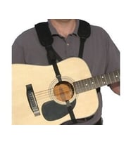 Neotech 8501162 Akustik Gitar Askısı Omuz Yükünü Azaltan Neopren Dolgulu Tasarım Ayarlanabilir Uzunluk ve Güvenli Deri Uçlar