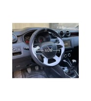 Dacia Duster Tasarım Orjinal Kaplama Deri Direksiyon Kilifi