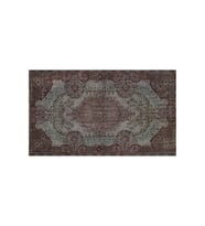 Vintage El Yapımı Eskitme Halı 169x287 cm 9702