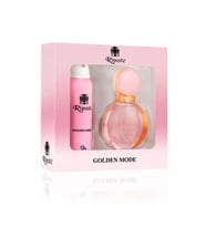 Riposte Kadın Parfüm & Deodorant Seti Golden Mode For Women 85 Ml