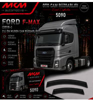 Ford F-Max (2018>) 2'li Ön Mugen Cam Rüzgarlığı
