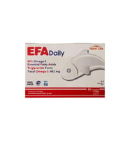EFA Daily Balık Yağı İçeren Takviye Edici Gıda 30 Kapsül
