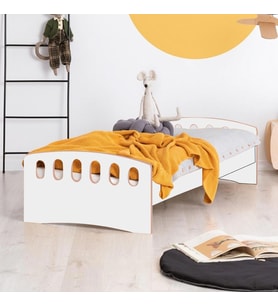 Markaawm White Mdf Karyola Bebek ve Çocuk Yatağı (Beyaz)