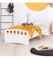 Markaawm White Mdf Karyola Bebek ve Çocuk Yatağı (Beyaz)