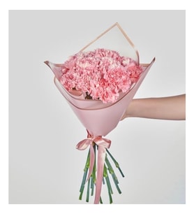 Pembe Ambalajda  Pembe Karanfiller