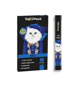Tail Paws HAZEL Somonlu Şekersiz Sıvı Kedi Ödül Maması 15gr (5'li)