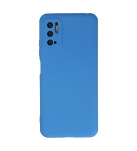 Xiaomi Redmi Note 10 5g Kılıf Nano İçi Kadife Silikon - Mavi