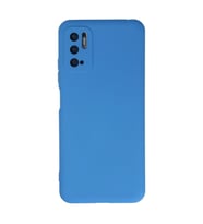 Xiaomi Redmi Note 10 5g Kılıf Nano İçi Kadife Silikon - Mavi