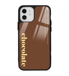 iPhone 12 Choclate Tasarımlı Glossy Telefon Kılıfı