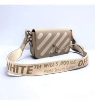 Off White Çapraz Askılı Omuz Çantası