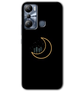 İnfinix Hot 20i Kılıf HD Desen Baskılı Kılıf - İyi Geceler