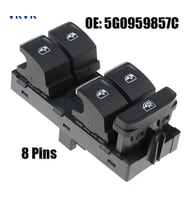 Vw Passat Ön Sol Cam Düğmesi 2012> 5G0959857C