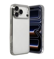 Apple İphone 17 Pro Razer Lensli Silikon - Gümüş