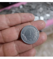 KOLEKSIYONLUK ESKI MADENI PARA  50 ADET  1959-1969 ARASI DIR TEMIRZ HEPSI 40 YILDIR BIZDEDI adet fıyatı dır