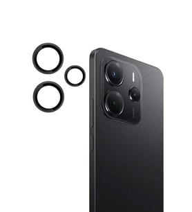 Joko Xiaomi Redmi Note 14 4G PVD Metal Kamera Lens - Siyah