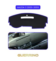 MAZDA 3 2003-2009TORPİDO KORUMA HALISI MAVİ KENAR