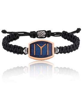 Aya Diamond Gümüş Kazaziye Örgü Bileklik