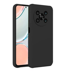 Huawei Nova Y90 Kılıf First Silikon - Siyah