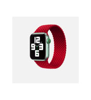 Apple Watch 44mm Uyumlu Kordon Hasır Örgü Esnek KRD-32 Large Kayış