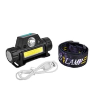 8 Saat Dayanıklı Şarjlı Sensörlü Mıknatıslı Kafa Lambası Güçlü LED Aydınlatma WT-055