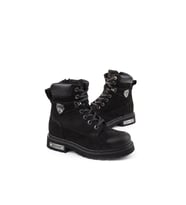 Hammer Jack 102-18501 Unisex Fermuarlı Motorcu Bot (Siyah)