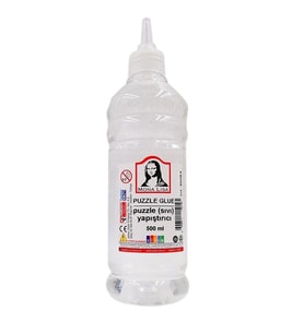 Puzzle Yapıştırıcısı 500 ml 1 Adet Monalisa Pazıl Yapıştırıcısı 1 Adet Südor Sıvı Puzzle Yapıştırıcısı (Şeffaf)