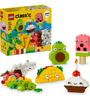 ® Classic Yaratıcı Yiyecek Arkadaşlar 11039 - 4 Yaş & Üzeri Çocuklar için Yaratıcı Oyuncak Yapım Set