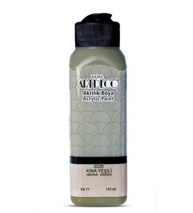 Artdeco Akrilik Boya 140ml Kına Yeşili