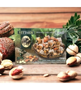 Vittakis Damla Sakızlı Çeşnili Lokum 250 gr