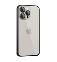 Northcity Joko Metal Bumper Kılıf - iPhone 15 Pro ile Uyumlu Siyah Mat Kapak
