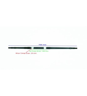 ATV APACHİ 150 AKS 755XTEK YİVLİ BİLYA YATAĞI 35XÖM