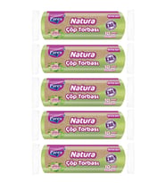 Natura 10'lu Çöp Torbası Büyük Boy 65 x 80 cm Beşli Paket